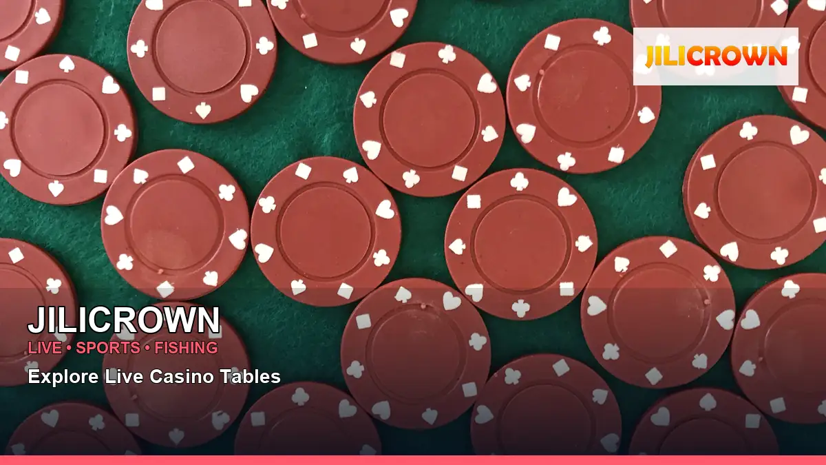 JILICROWN live casino tables for Philippine players