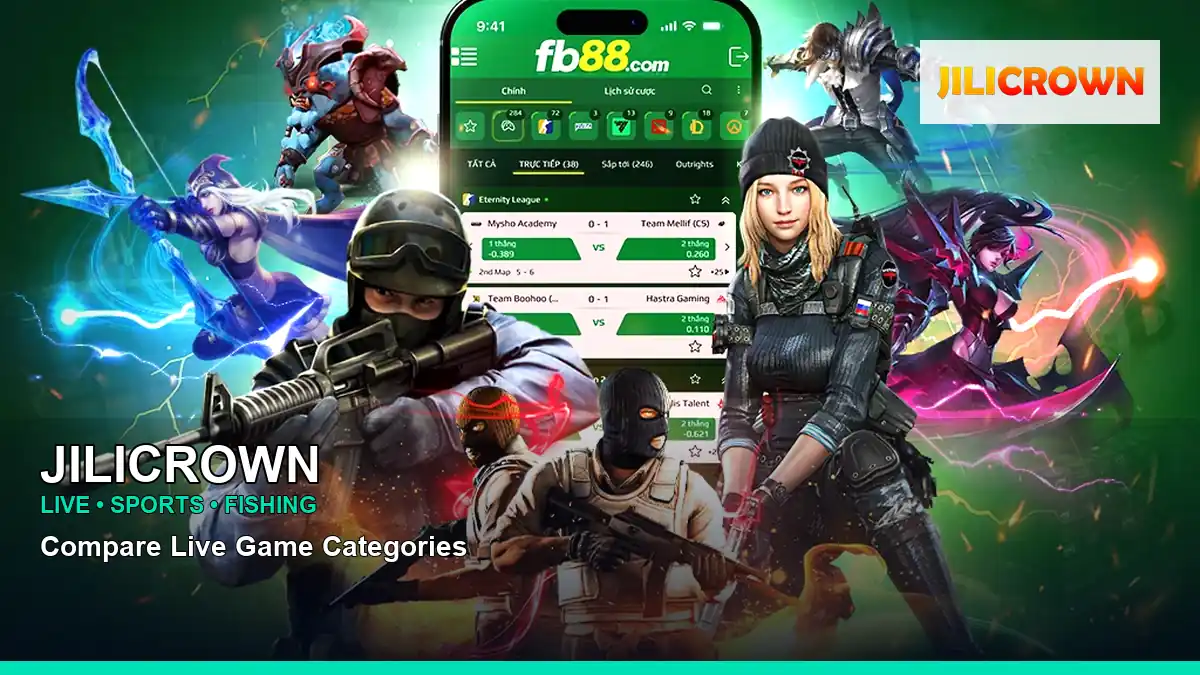JILICROWN sports betting and arcade games for Philippine players